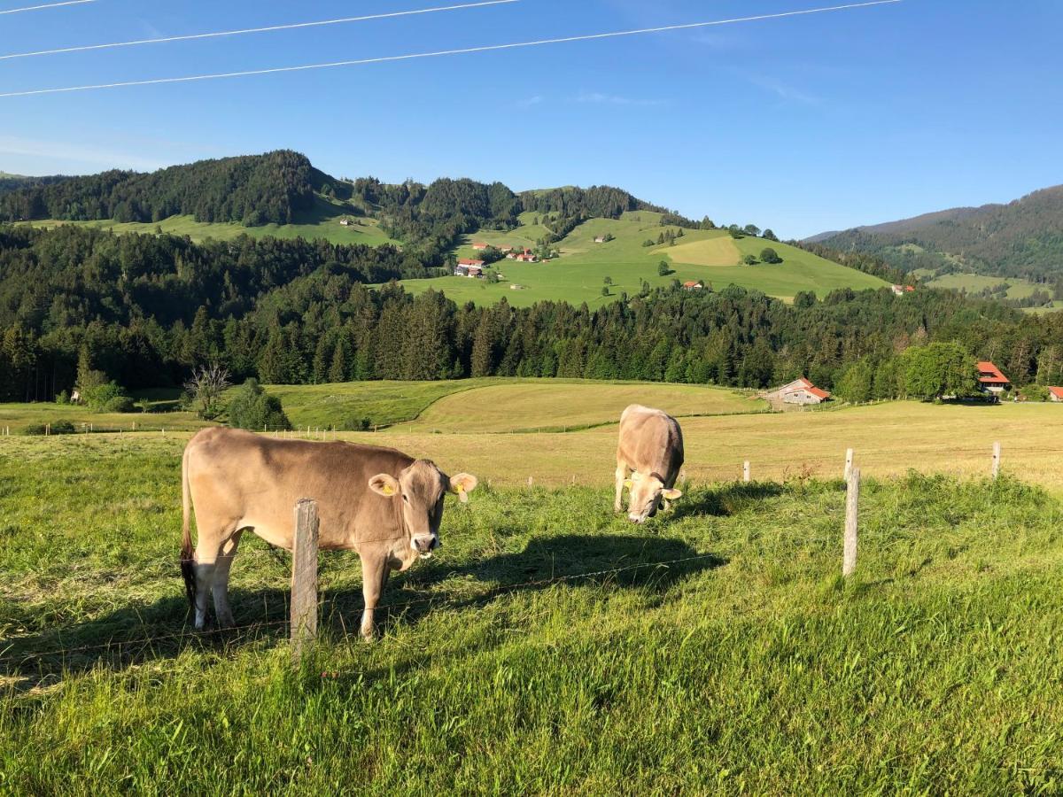 Ferienwohnung Steibis / Allgäu Exterior foto